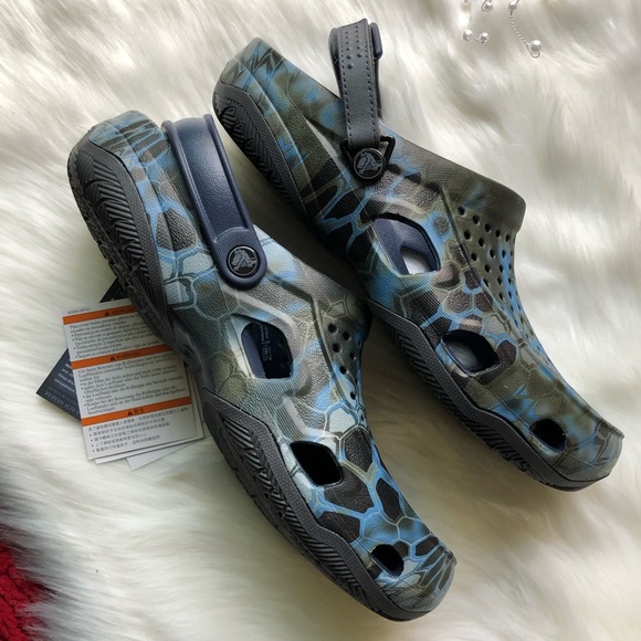 Crocs Mens Swiftwater Kryptek Neptune 